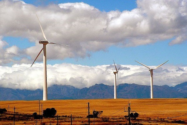 Wind farms in northern Senegal and Ethiopia